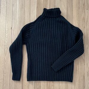 Banana Republic Black Turtleneck Sweater